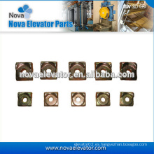 Piezas de repuesto de elevador, Clavijas para rieles forjados, T Tipo Clip de riel para T45 / A, T50 / A, T75-3 / B, T89 / B, T127-2 / B